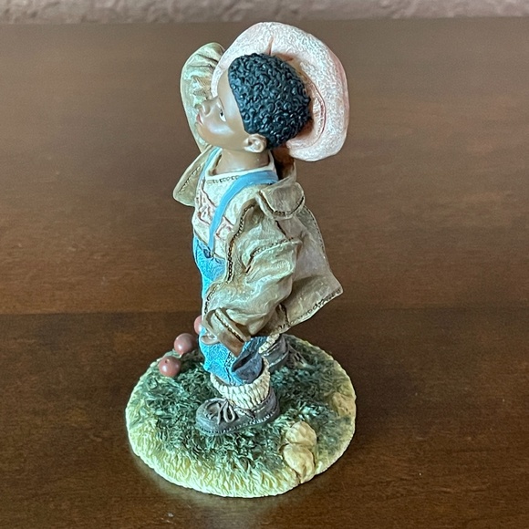 Pickin' Apples Girl and Boy Figurines, #11297-01 - Picture 9 of 13